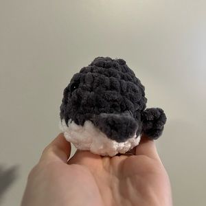 Crochet Whale and Eagle. Comes from a smoke free home.